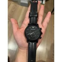 ราคา EMPORIO ARMANI นาฬิกาข้อมือผู้ชาย รุ่น AR1970 Chronograph Black Dial สีดำ(สินค้ามือสองคุณภาพดี) ของแท้ 100% (22852002617)