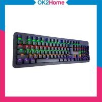 ราคา TECFON K71 MAGIC High end Waterpoof Mechanical Keyboard Blue Switch (7651798161)