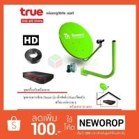 ราคา ชุดจานดาวเทียมปิคนิค (35cm.) ยึดผนัง รุ่น Thaisat + TRUE DIGITAL HD 2 พร้อมสาย 10 เมตร (1329198492)