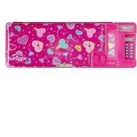 ราคา กล่องดินสอ Smiggle รุ่น Pop Out Record & Light Up Pencil Case สีชมพู ของแท้ นำเข้าจากประเทศอังกฤษ แท้ ***มีบริการเก็บ (2280749797)