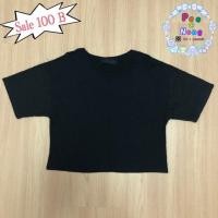 ราคา เสื้อครอปสีดำ CPS CHAPS แท้ มือสอง ของแม่ค้าเอง ราคา 100 บาท ส่งลงทะเบียนฟรี (2299955007)
