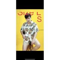 ราคา เชิ้ตฮาวายลายมังกรสีขาว (2174402599)