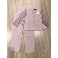 ราคา ชุดเซ็ตแขนยาว สีชมพู Size S (9368061023)