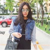ราคา แจ็คเกตยีนส์ (649394653)