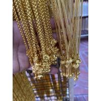 ราคา สร้อยคอทองเคชุบเคลือบแก้ว (12419549828)