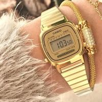 ราคา นาฬิกา Casio เรือนทอง วินเทจ สุดฮิต รุ่น LA670WGA-9ADF มั่นใจของแท้ 100% ประกันศูนย์ CMG 1 ปีเต็ม (272060003)