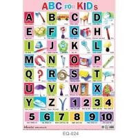 ราคา โปสเตอร์กระดาษ ABC for Kid #EQ-024 โปสเตอร์กระดาษ โปสเตอร์สื่อการเรียนการสอน (15628242762)