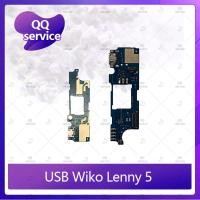 ราคา USB Wiko Lenny 5/Wiko W K400 อะไหล่สายแพรตูดชาร์จ แพรก้นชาร์จ Charging Connector Port Flex Cable（ได้1ชิ้นค่ะ) QQ service (4520273238)