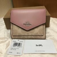 ราคา Coach Small Wallet colorblock (31548) ของแท้ (7939918028)