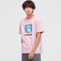 ราคา ร่ำรวย LINE FRIENDS Uniqlo เสื้อยืดแขนสั้น พิมพ์ลายเส้น สําหรับผู้ชาย และผู้หญิง (UT) 446644 (22062325739)