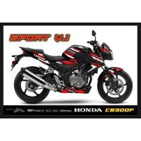 ราคา สติ๊กเกอร์แต่งลายรถ Honda CB300F ตัวเก่า2015 ลาย Sport V.1 (3063884163)