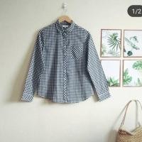 ราคา เสื้อเชิ้ตลายสก็อต earth music&ecology​ (2663627011)