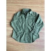 ราคา เสื้อเชิ้ตเด็ก Uniqlo สีเขียว Sz.110 ผ้าหนา สภาพใหม่มาก อกกว้าง 28” ตัวยาว 18” ไหล่ 12” แขนยาว 14” (23801259841)