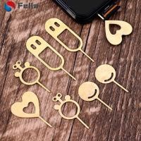 ราคา เข็มกลัดดึงการ์ดโทรศัพท์มือถือ แบบพกพา สากล / หมุดช่องเสียบการ์ด แบบแขวนได้ / ขาการ์ดโทรศัพท์ สีเงิน สีทอง / เครื่องมือถอดถาดซิมการ์ด / ถาดใส่ซิมการ์ด การ์ตูนน่ารัก / (22047156459)