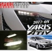 ราคา ไฟเดย์ไลท์ Toyota Yaris Ativ DRL daylight daytime running light ยาริส เอทีฟ 2017-2018 (1582344931)
