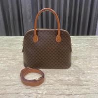 ราคา CELINE Macadam 2-Way Bag ของแท้ วินเทจ เซลีน ซีลีน มือสอง แบรนด์เนม กระเป๋า (14994353343)
