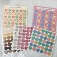 ราคา สติ๊กเกอร์ลายหัวใจ Double Heart! SH sticker (8576020201)
