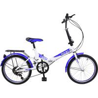 ราคา K-BIKE MAXX จักรยานพับได้ FOLDING BIKE 20 นิ้ว 6 Speed รุ่น 20K62 All New (น้ำเงิน/ขาว) (1483104945)