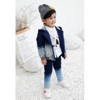 ราคา กางเกงยีนส์ขาเดฟสีทูโทน (1089903305)