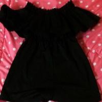 ราคา ชุดจั้มสีดำกางเกงใส่แบบเกาะอกหรือเปิดไหล่ก็ได้ (1508000349)