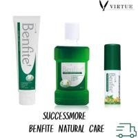 ราคา SUCCESSMORE BODY CHEERS BENFITE' NATURAL CARE TOOTHPASTE 100 G & BENFITE' NATURAL CARE MOUTH WASH & MOUTH SPRAY 15ML (18604605623)