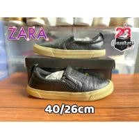 ราคา ZARA รองเท้าสลิปออน มือสอง (16888687558)