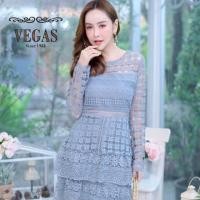 ราคา ป้ายvegas เดรสลูกไม้ งาน collection ในตำนานผ้าลูกไม้ทอหนาแน่นเกินราคา (1912578093)