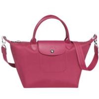 ราคา แท้100%!!!! Longchamp Le Pliage Neo Size M หูยาวสีFramboise (Raspberry) สีชมพูราสเบอรรี่ (1248470670)