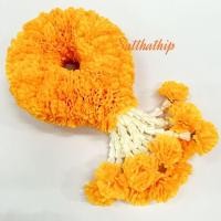 ราคา พวงมาลัย พวงมาลัยดอกดาวเรือง พวงมาลัยดอกดาวเรืองผ้า พวงมาลัยดาวเรือง พวงมาลัยดาวเรืองผ้า (23247295216)