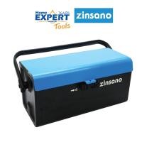 ราคา ZINSANO กล่องเก็บเครื่องมือช่าง แบบเหล็ก 2 ชั้น ขนาด 16 นิ้ว รุ่น Z090210 | กล่องช่าง กล่องเครื่องมือช่าง กล่องเหล็ก (21776019704)