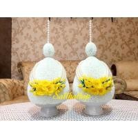 ราคา ฟรีค่าจัดส่ง l ราคาสินค้าเป็นคู่ พานพุ่ม พานพุ่มเงินทอง พานพุ่มสักการะ พานพุ่มดอกไม้ พานพุ่มดอกรัก แจกันดอกบัว แจกันบัว (20689803433)