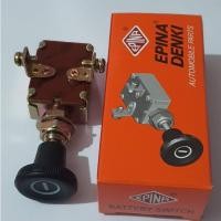 ราคา สวิทซ์ดึง1ที EPINA แท้ สวิทซ์ดึงไฟหน้า สวิทซ์ดึงตัดแบต สวิทซ์ดึง เปิด-ปิด 1จังหวะ รับประกันสินค้าคุณภาพดี จาก EPINA แท้ (21772024274)