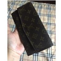 ราคา Lv แท้ 100% กระเป๋าสตังค์ใบยาว วินเทจ (Used) (1230490019)