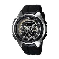 นาฬิกา Casio STANDARD ANALOG-DIGITAL รุ่น AQ-163W-1B1