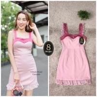ราคา ชุดเดรสสั้นงานป้าย 8 studio (5910399213)