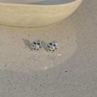 ราคา Sissyjewelry // ต่างหูเงินแท้ ต่างหูดอกไม้ flower ball (stud /ball post / hoop) (21528310929)