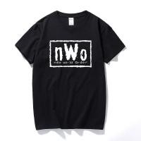 ราคา New World Order T Shirt NWO Wrestling Hulk Hogan Scott Hall Kevin Nash Mens Top Streetwear T-shirt Short Sleeve Tee Shir (21018049202)