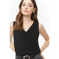 ราคา เสื้อแขนกุดคอวี #ผ้าไหมญี่ปุ่น (3245183757)