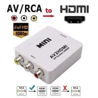 ราคา กล่องตัวแปลงสัญญาณ AV to HDMI Converter สำหรับแปลงสัญญาณ Video AV ไปเป็น HDMI (20094201235)
