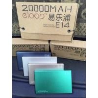 ราคา Eloop E14 แท้ 100% แบตสำรอง Power Bank 20000mAh ฟรีซองผ้ากำมะหยี่ สายชาร์จ Micro USB (2036894004)