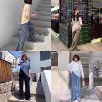 ราคา พร้อมส่ง กางเกงขายาว zara ผ้านิ่ม ใส่สบาย กางเกงซาร่า zara (6037589452)