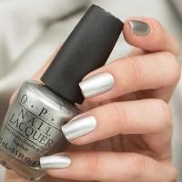 ราคา OPI - My Silk Tie (NLF74) ยาทาเล็บ สีเงิน มีชิมเมอร์ละเอียดสวยหรูมากค่าา จาก Collection Fifty Shades of Gray แท้ 100% (5751487798)