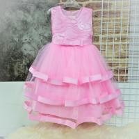 ราคา (พร้อมส่ง) ชุดราตรีเด็กออกงาน เดรสเด็กผู้หญิง สีชมพูแขนยาว สวยหรู ดูแพง - สีชมพู (6617143290)