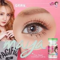 ราคา คอนแทคเลนส์ ลาย Maya สีเทา ยี่ห้อ Pretty doll Dia 14.5 (5038064932)