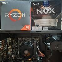 ราคา CPU AMD RYZEN 5 2600 6C/12T + A320M-K ASUS PRIME + RAM DDR4 APACER 16GB/3200Mhz ใช้งานปกติ (23641016695)