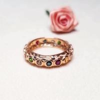 ราคา ∈แหวนพิรอดโบราณ ฝังพลอยแท้นพเก้าตำรา แหวนนพเก้ารอบนิ้ว แหวนเสริมมงคลให้ชีวิต ขนาดแ (11741104985)