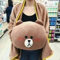 ราคา หมอนผ้าห่มอุ่นไอรัก บราวน์ ของพรีเมี่ยมเซเว่น (1950094315)