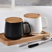 ราคา จัดส่งจาก แก้วกาแฟ แก้วน้ำเซรามิค พร้อมช้อน มีฝาปิด มีที่จับ แก้วกาแฟทนร้อน แก้วMUG (17992224865)
