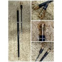 ราคา WS-036 ไม้เท้า ไม้ตะพดมีด ไม้เท้ามีมีด หัวทองเหลือง (4142917825)