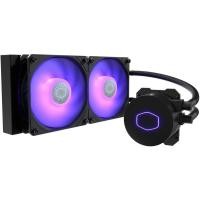 ราคา LGA 1700 Cooler Master MasterLiquid ML240L RGB V2, Close-Loop AIO CPU Liquid Cooler, 240 Radiator #พัดลมซีพียู (3362636655)
